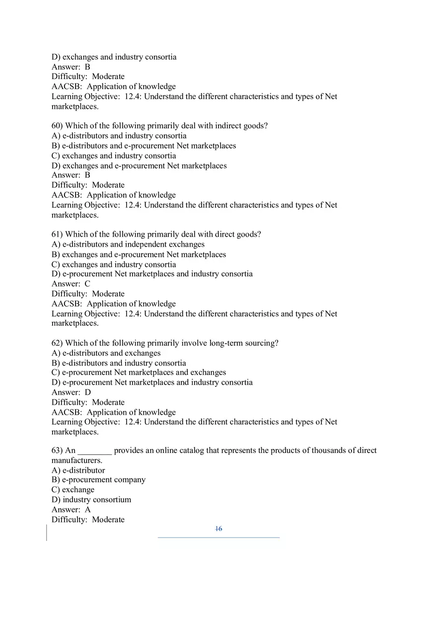 Chapter 12 B2B E-commerce Supply Chain Management and Collaborative Commerce - Page 8