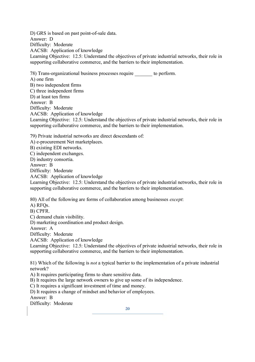 Chapter 12 B2B E-commerce Supply Chain Management and Collaborative Commerce - Page 12