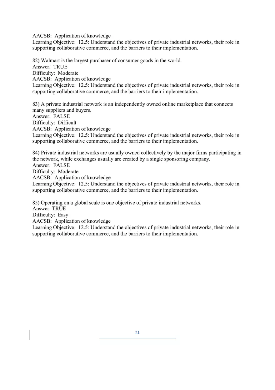 Chapter 12 B2B E-commerce Supply Chain Management and Collaborative Commerce - Page 14
