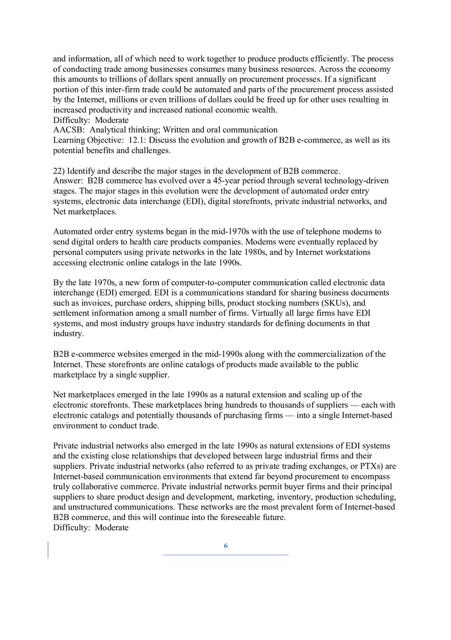 Chapter 12 B2B E-commerce Supply Chain Management and Collaborative Commerce - Page 17