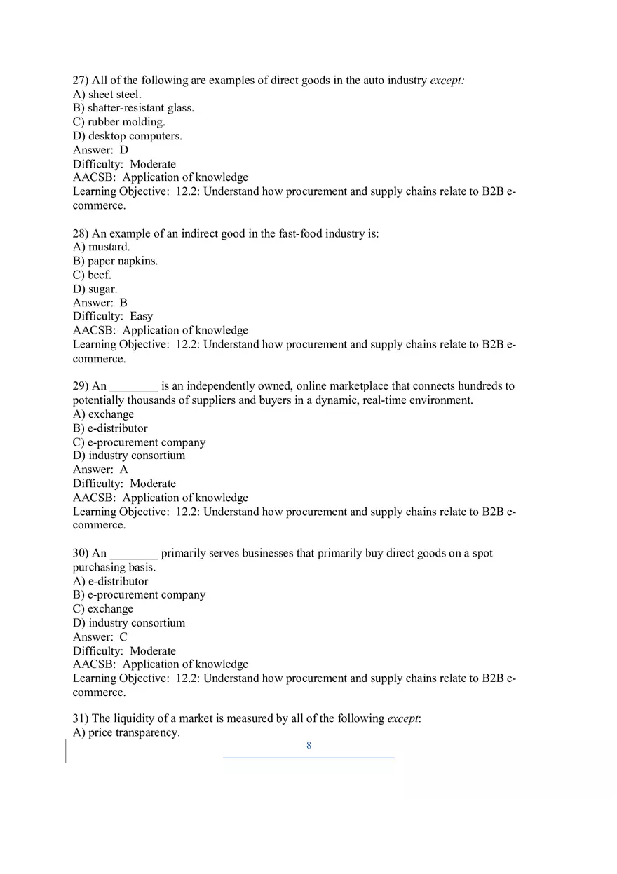 Chapter 12 B2B E-commerce Supply Chain Management and Collaborative Commerce - Page 19