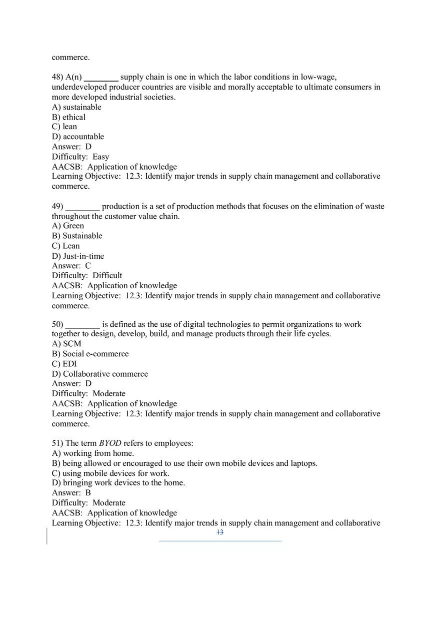 Chapter 12 B2B E-commerce Supply Chain Management and Collaborative Commerce - Page 5