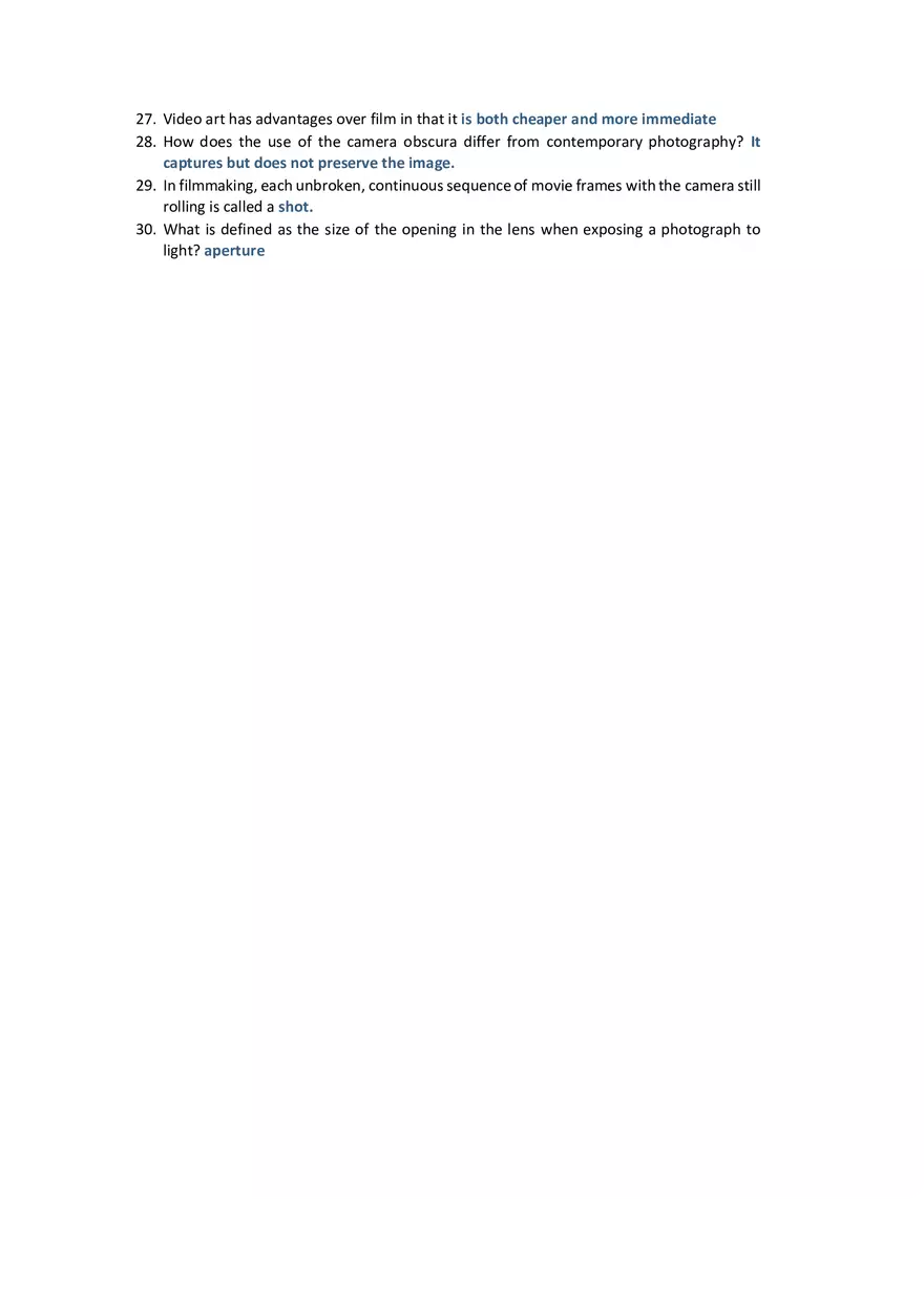Art Appreciation 6 Quiz Review - Page 3