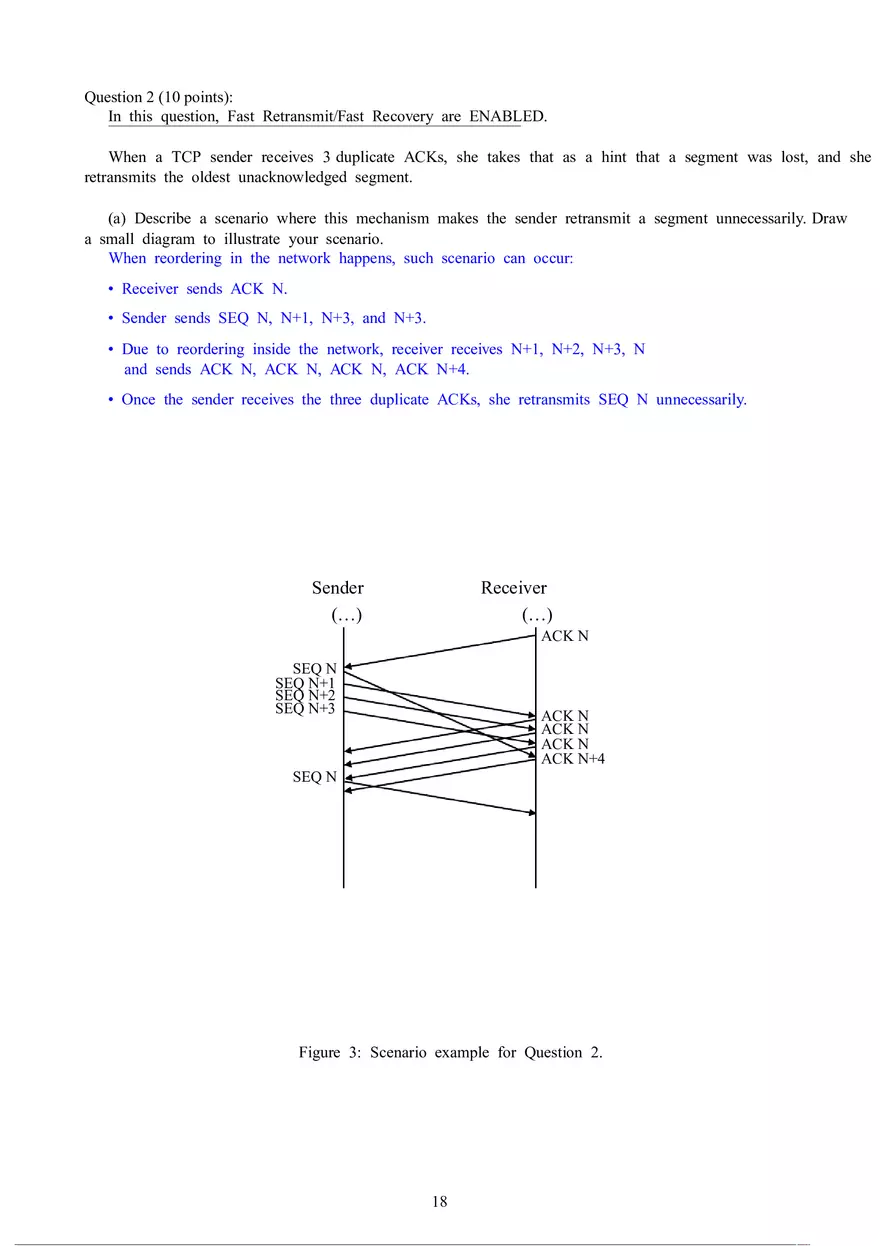 Computer Networks - Final Exam - Page 10