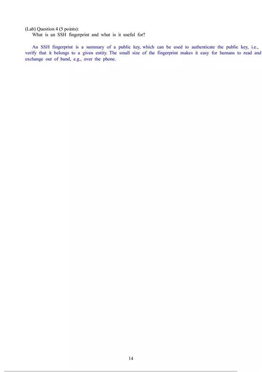 Computer Networks - Final Exam - Page 6