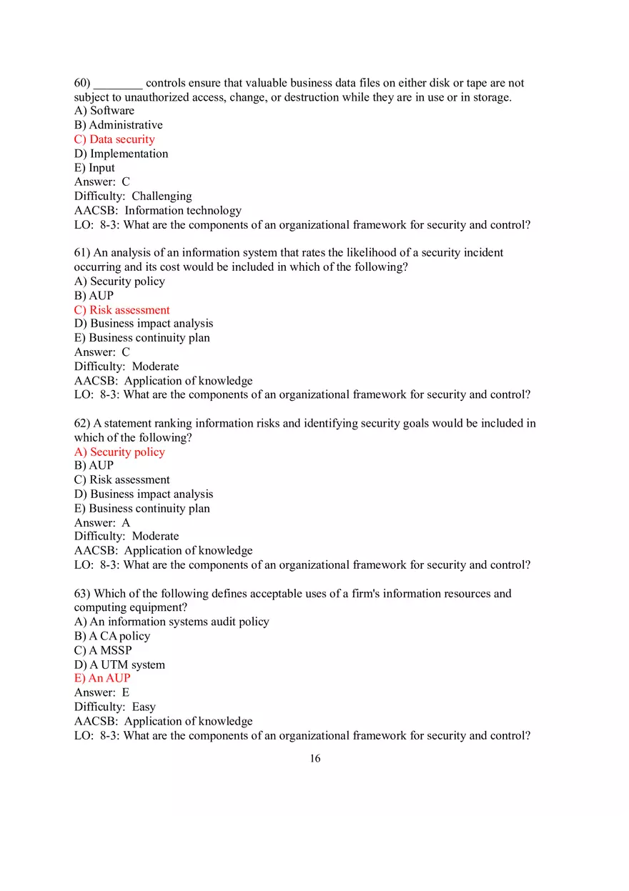 Chapter 8 Securing Information Systems - Page 8