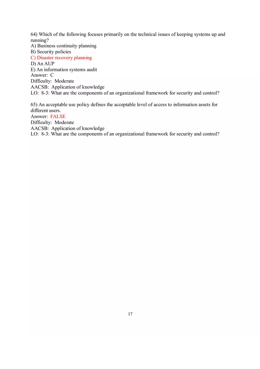 Chapter 8 Securing Information Systems - Page 9