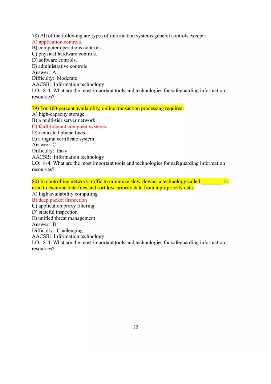 Chapter 8 Securing Information Systems - Page 15