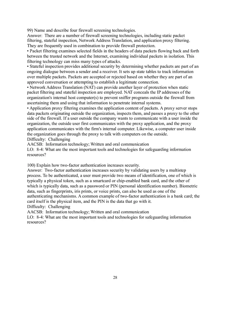 Chapter 8 Securing Information Systems - Page 21