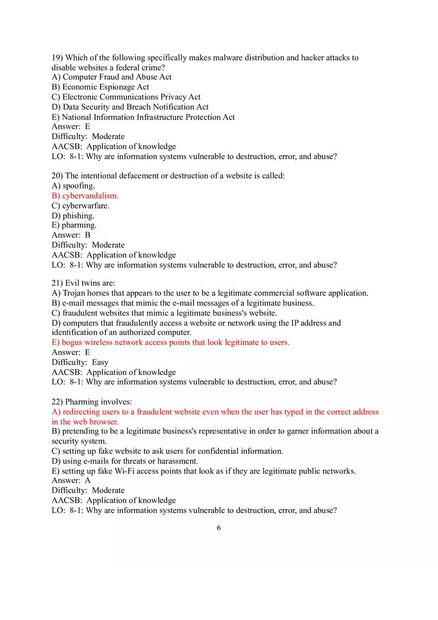 Chapter 8 Securing Information Systems - Page 24