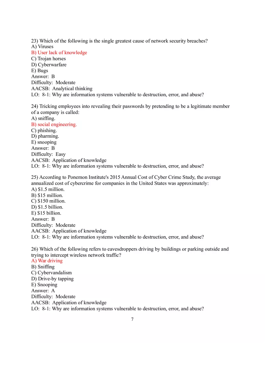 Chapter 8 Securing Information Systems - Page 25