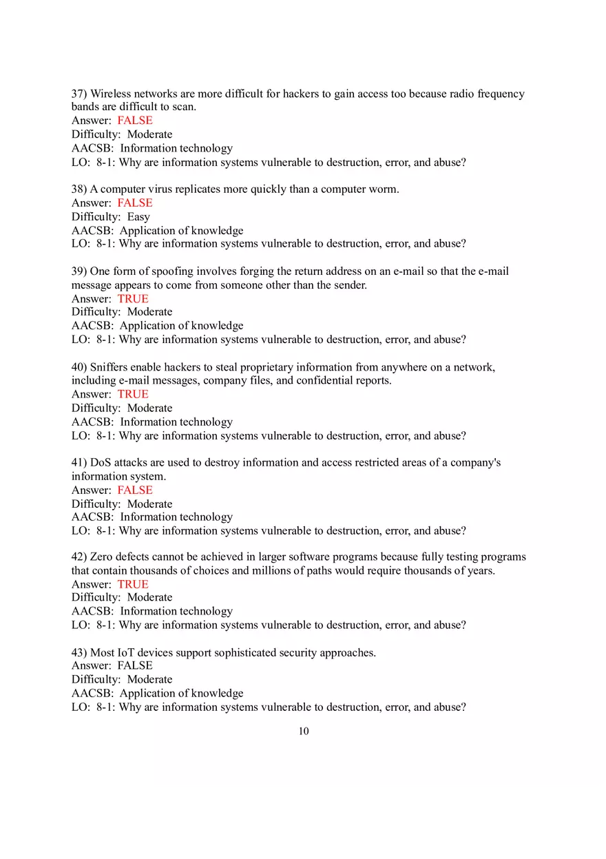 Chapter 8 Securing Information Systems - Page 28