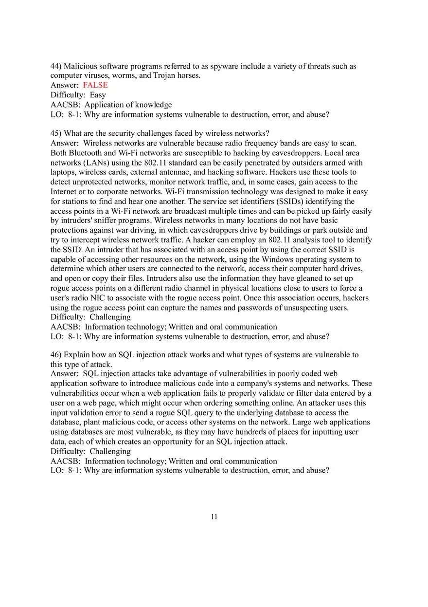 Chapter 8 Securing Information Systems - Page 3