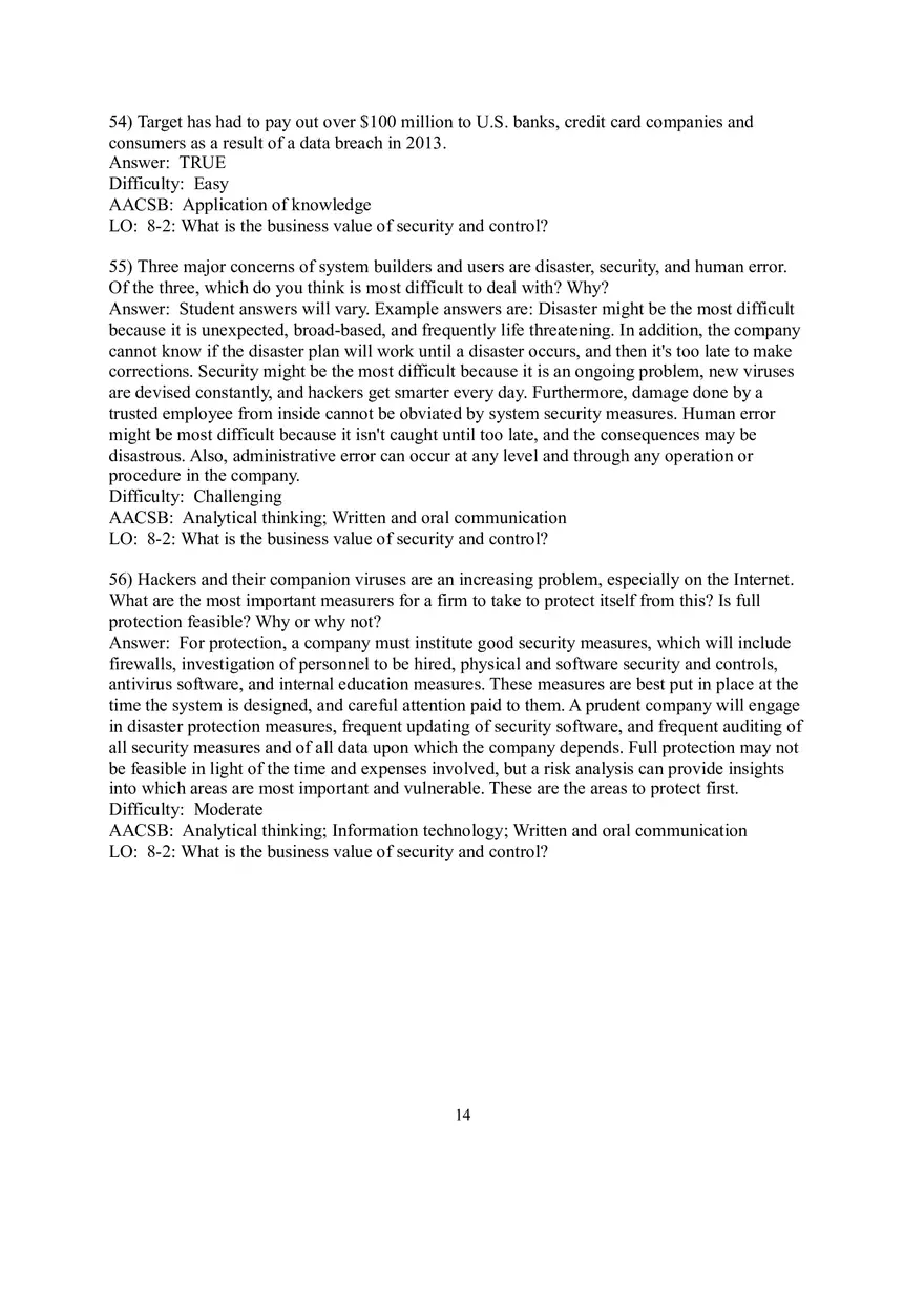 Chapter 8 Securing Information Systems - Page 6