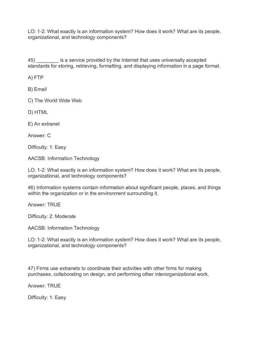 Chapter 1 Business Information Systems in Your Career Part 3 - Page 2