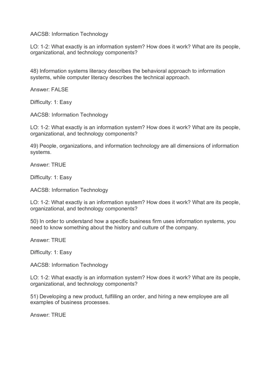 Chapter 1 Business Information Systems in Your Career Part 3 - Page 3