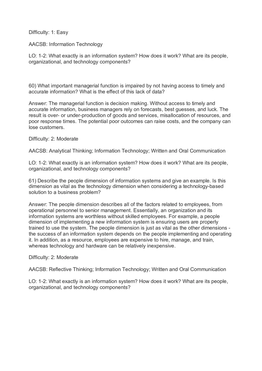 Chapter 1 Business Information Systems in Your Career Part 3 - Page 6