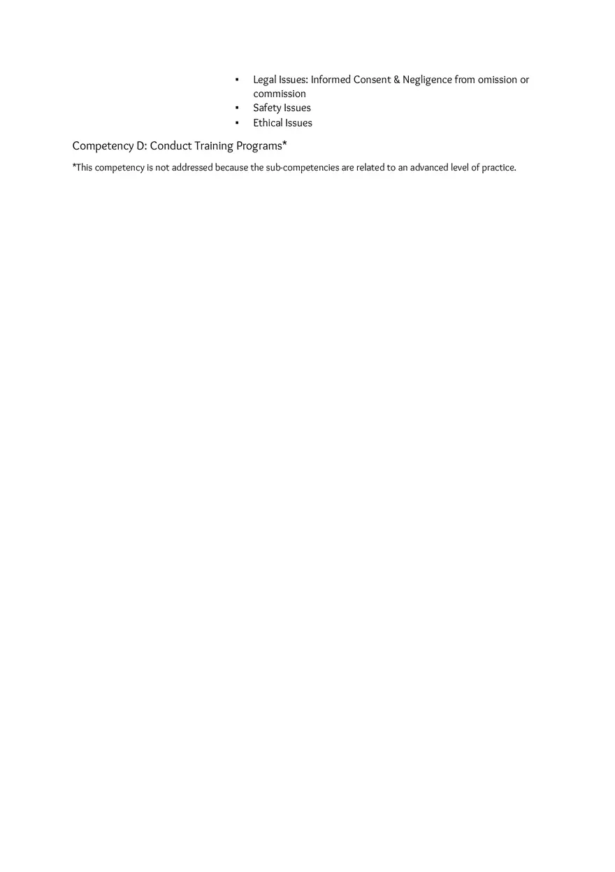 Area of Responsibility III Implement Health Education Strategies, Interventions, and Programs - Page 3