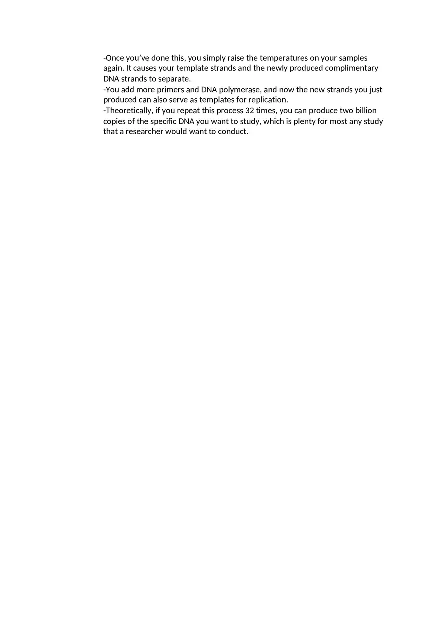 Polymerase Chain Reaction - Page 2