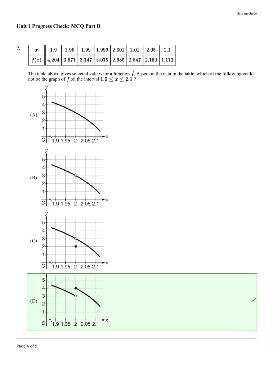 Calculus Classroom Answers Part B - Page 4