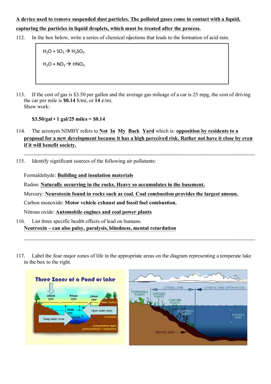 APES Review Packet - Page 12