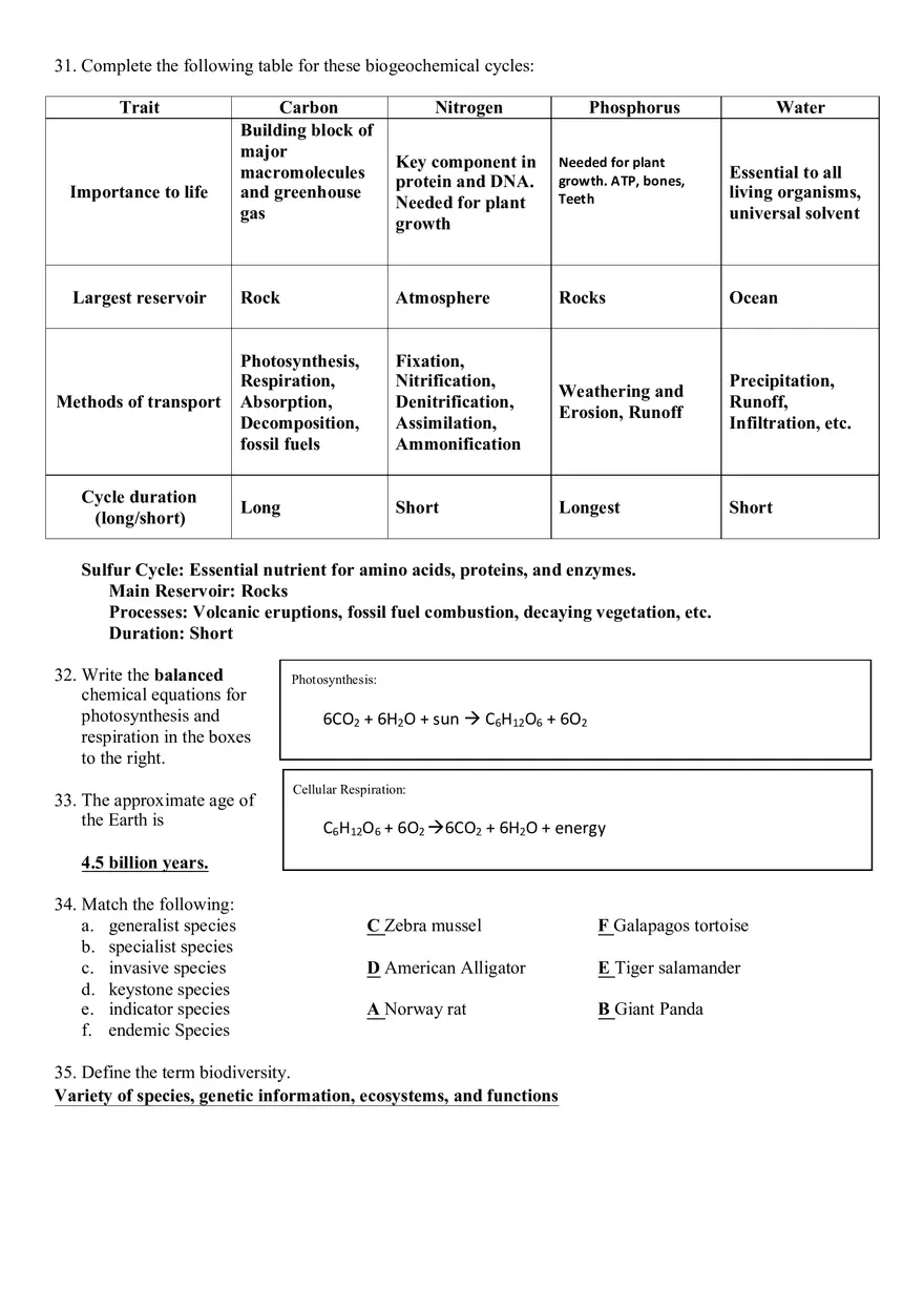 APES Review Packet - Page 17
