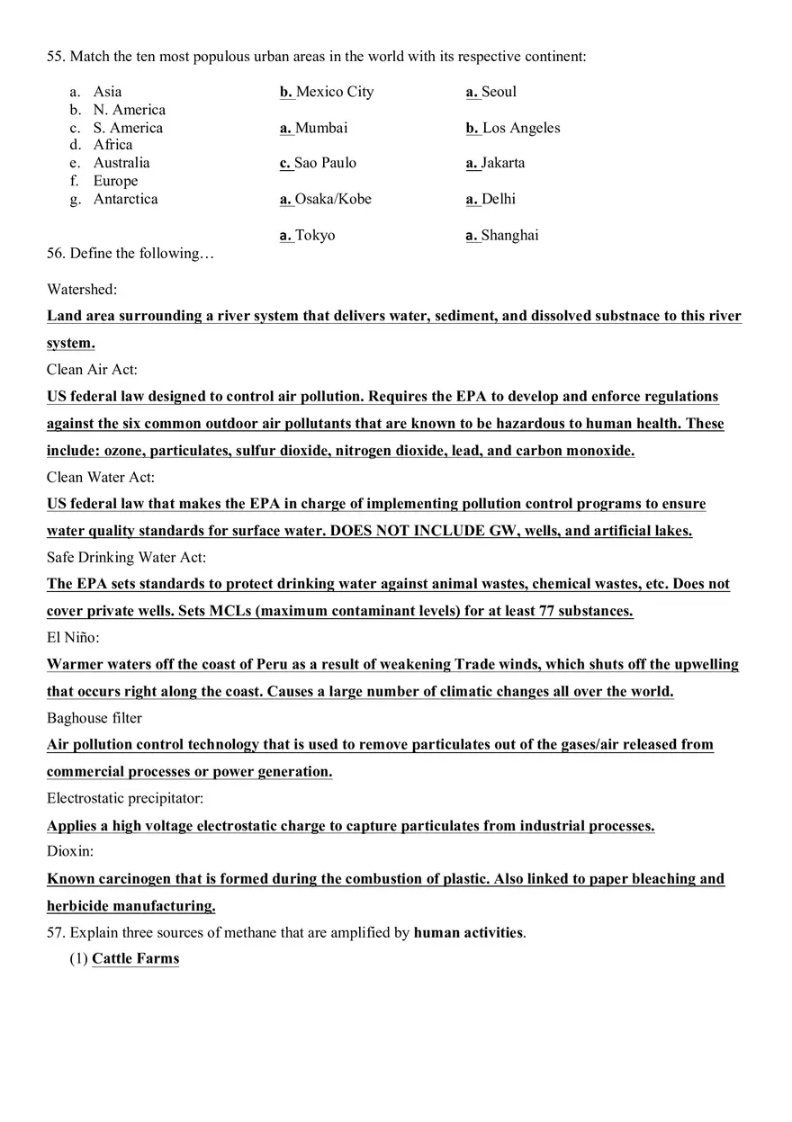 APES Review Packet - Page 3