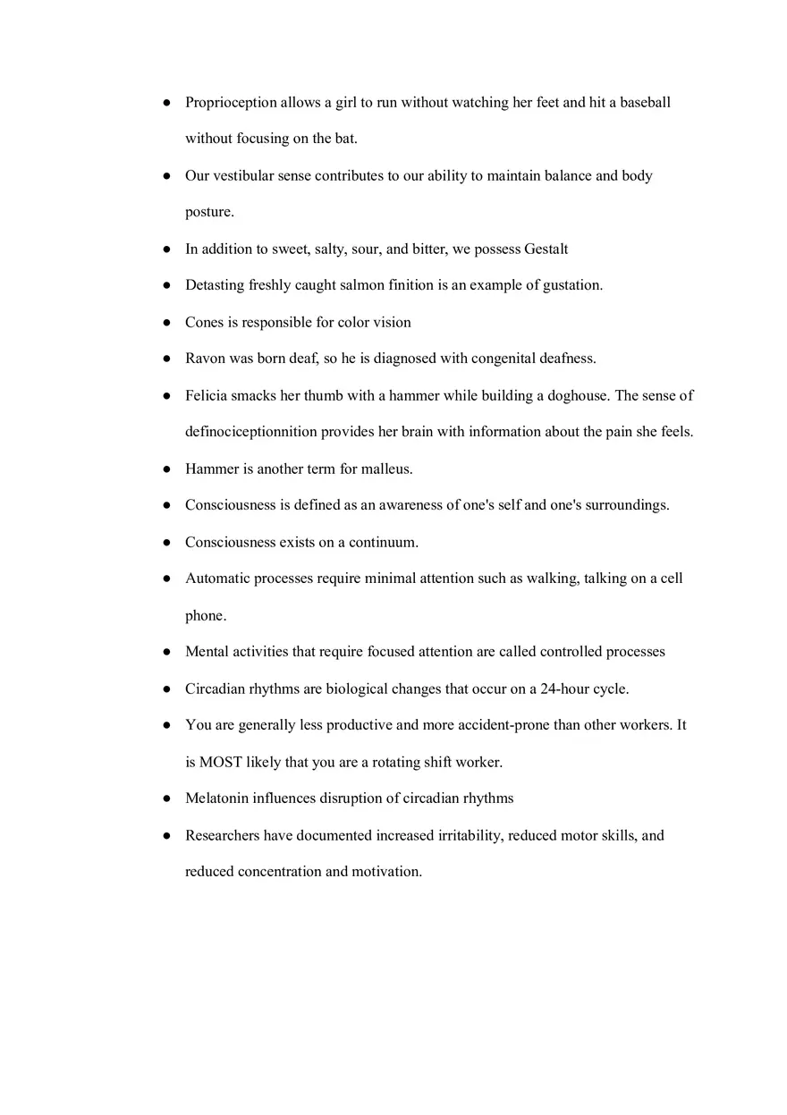 Psychology Notes - Page 2