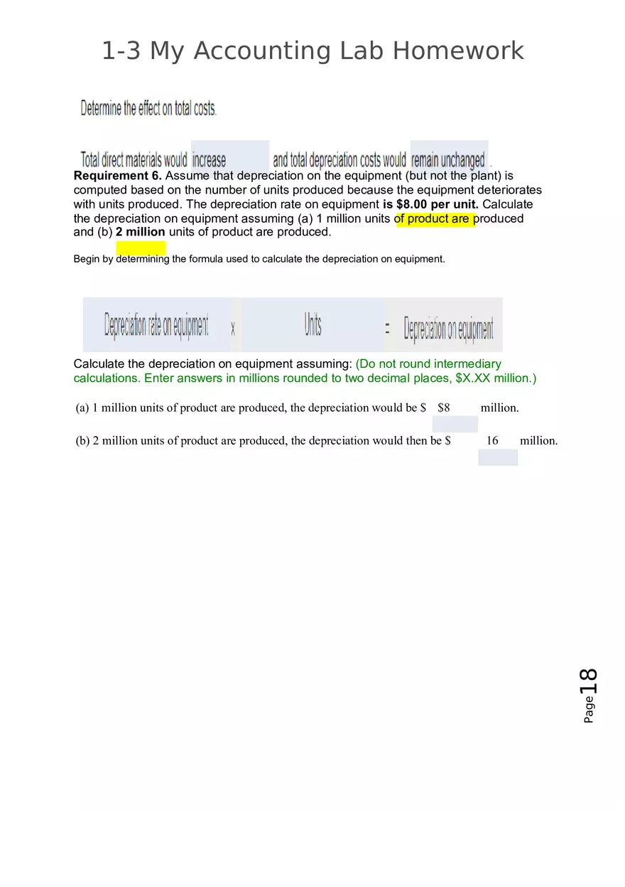 My Accounting Lab Homework - Page 10