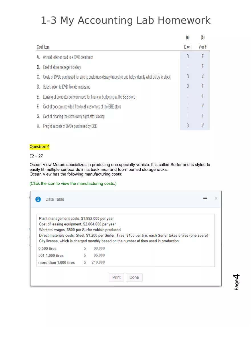 My Accounting Lab Homework - Page 12