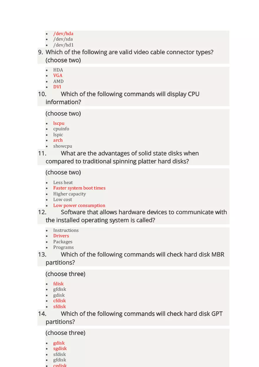 Linux Essentials 2.0 Chapter 12 Exam Answers - Page 2