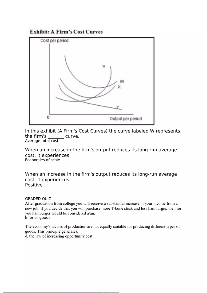 Unit 1 Introduction to Economics Answers - Page 9
