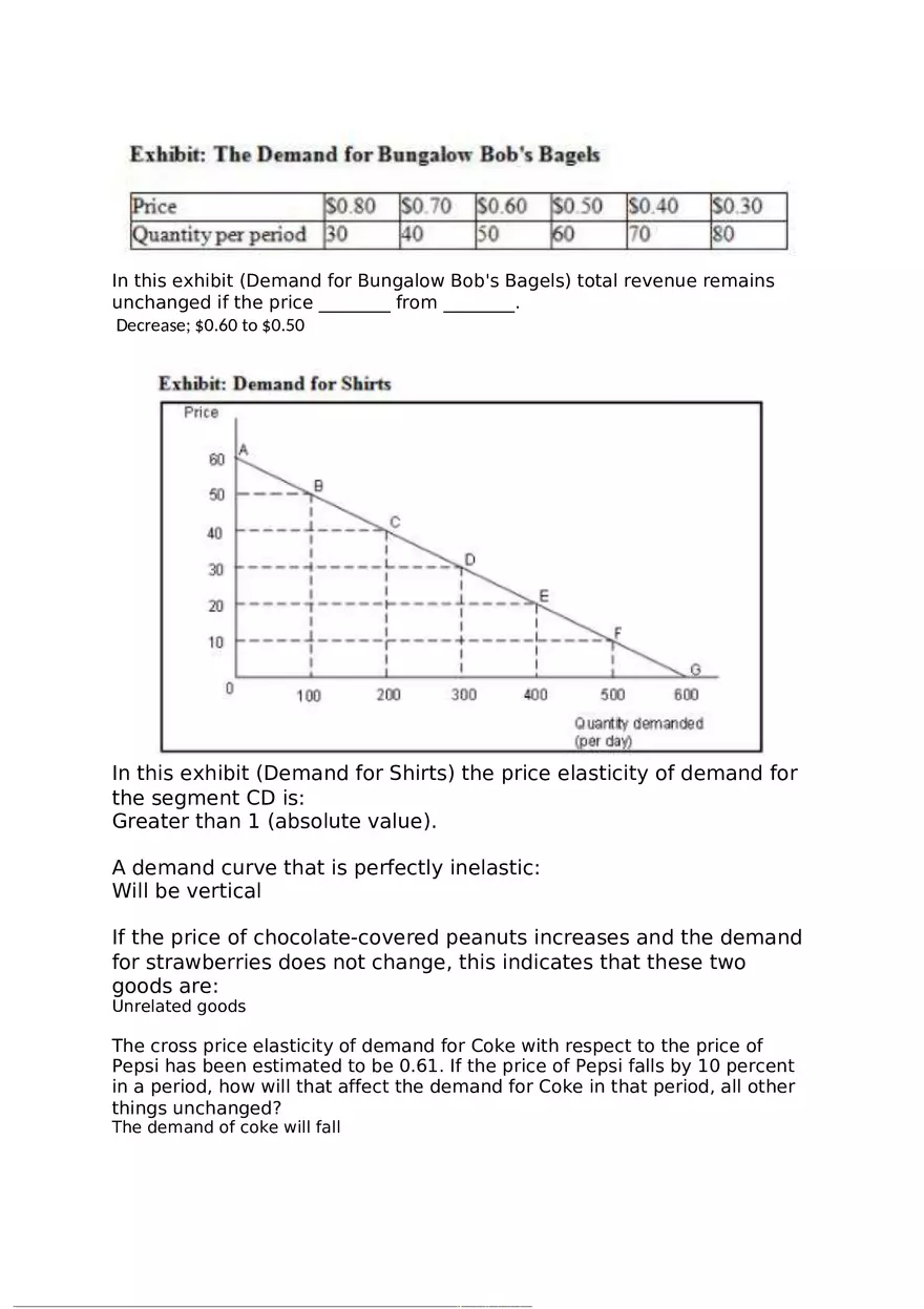 Unit 1 Introduction to Economics Answers - Page 6