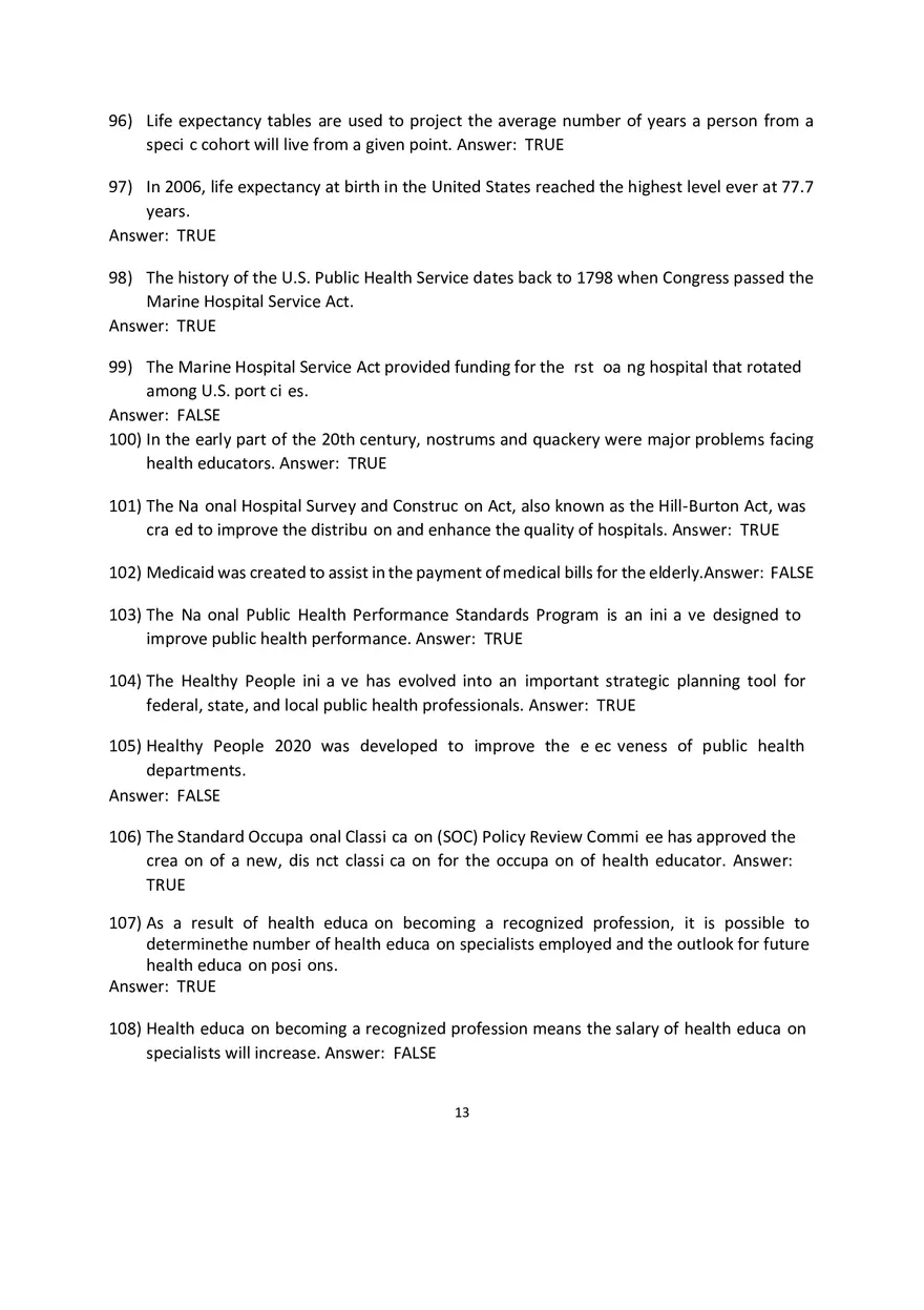 The History of Health and Health Education - Page 5