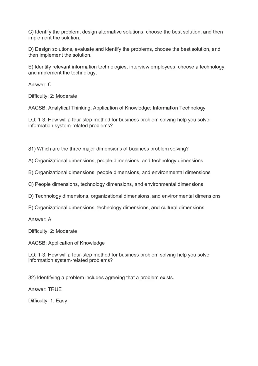 Chapter 1 Business Information Systems in Your Career Part 4 - Page 7