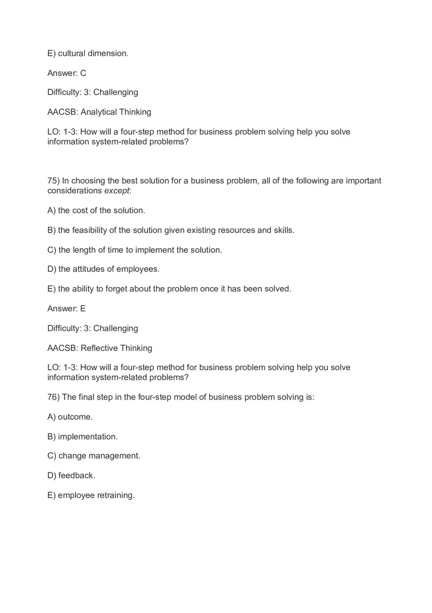 Chapter 1 Business Information Systems in Your Career Part 4 - Page 4
