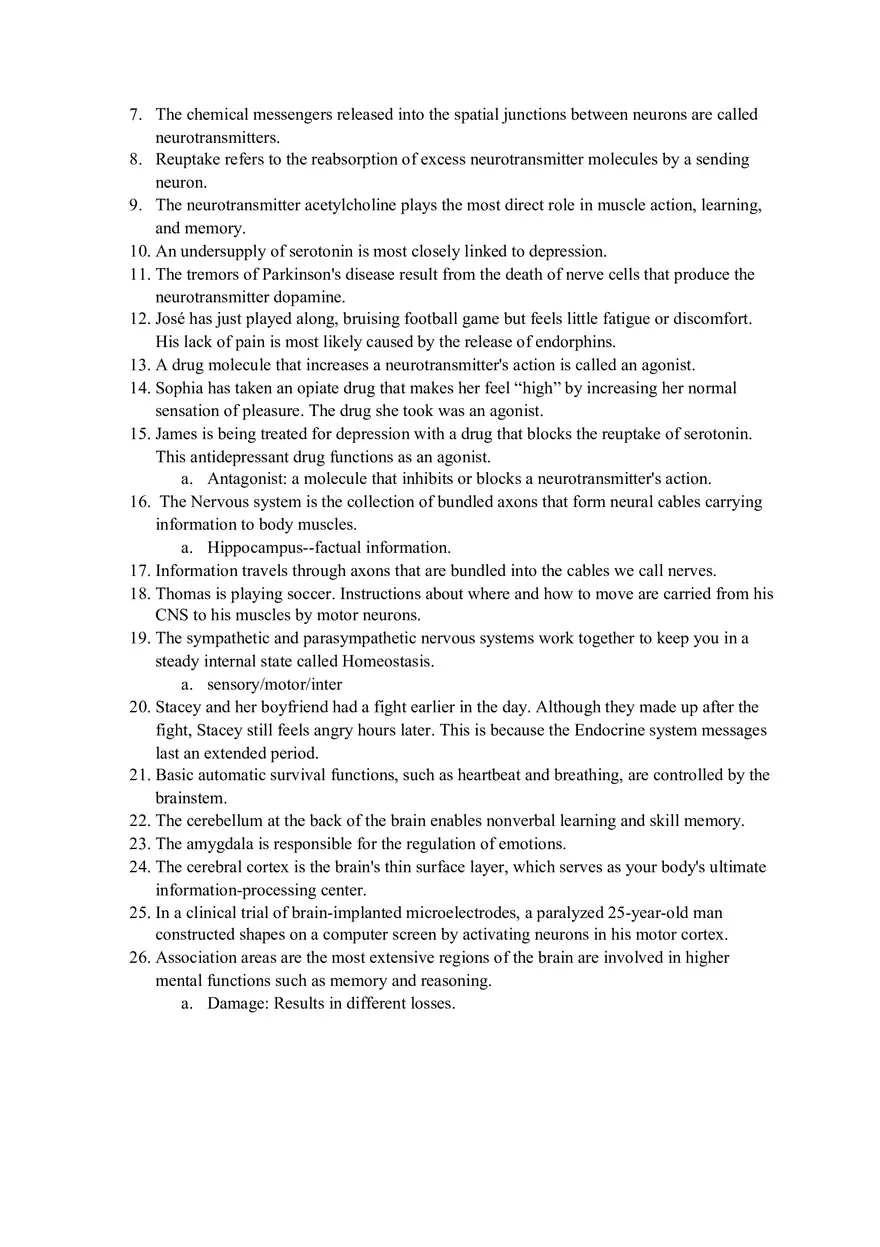 Psychology Final Exam Study Guide - Page 13