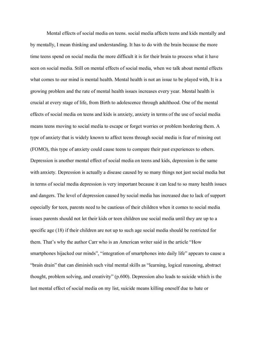 Social Media Crisis Essay - Page 4
