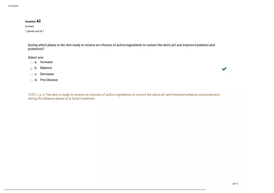 Written Prep Assessment  Attempt Review Part 4 - Page 10
