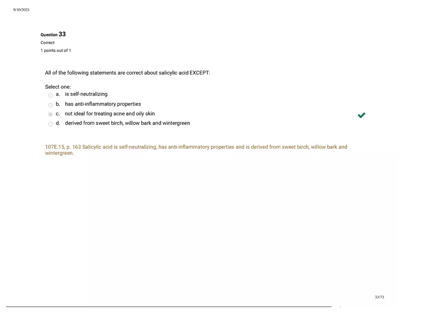 Written Prep Assessment  Attempt Review Part 4 - Page 3