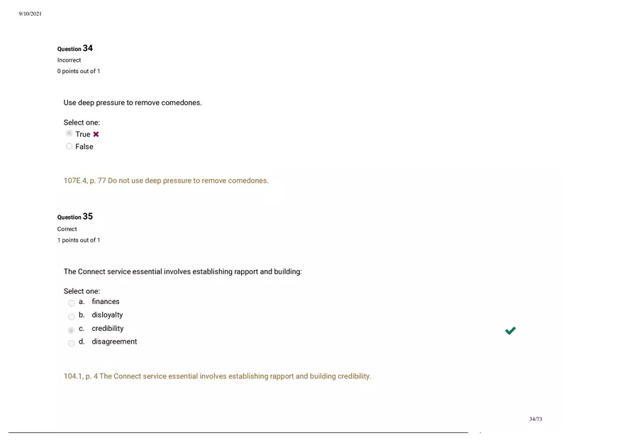 Written Prep Assessment  Attempt Review Part 4 - Page 4