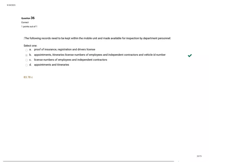 Written Prep Assessment  Attempt Review Part 4 - Page 5