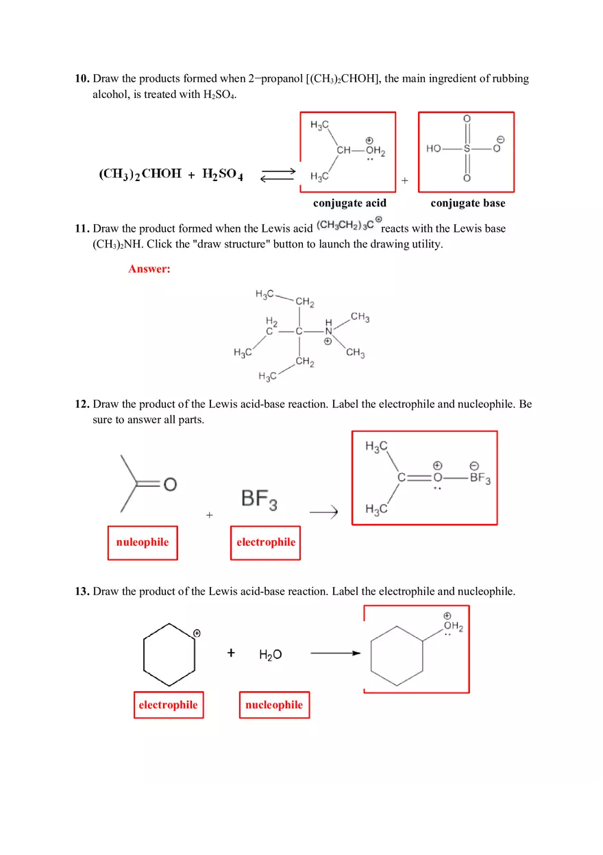Chapter 2 Acids and Bases Review Questions Connect Homework Assignment - Page 4