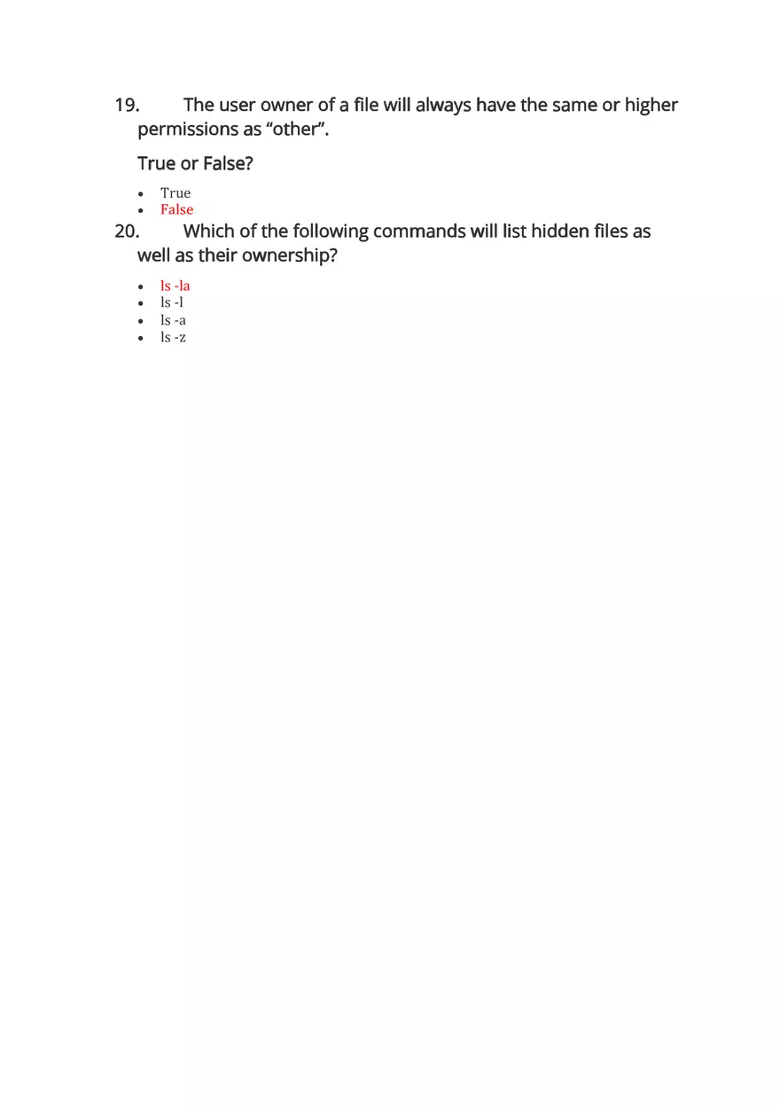 Linux Essentials 2.0 Chapter 17 Exam Answers - Page 3
