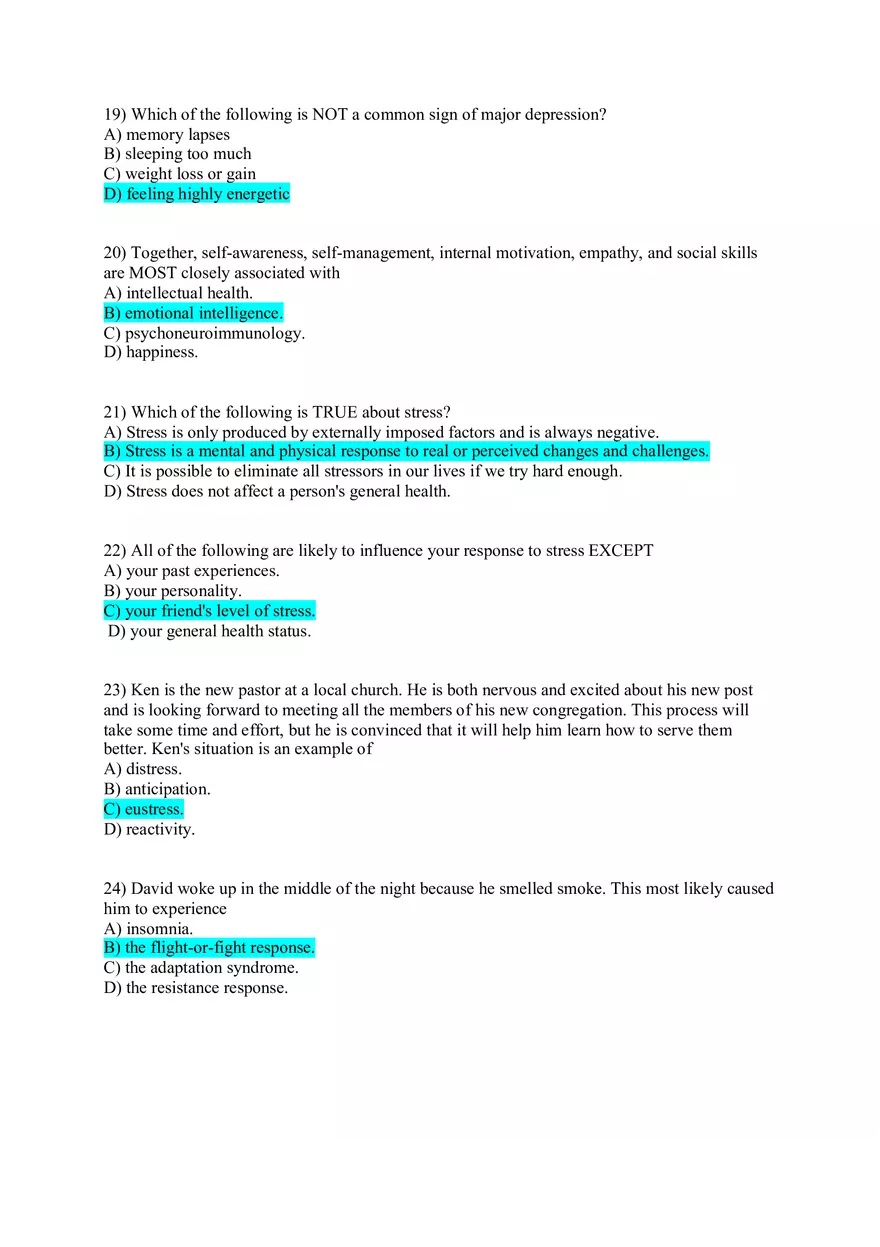 Chapters 1- 4 Review Questions - Page 4