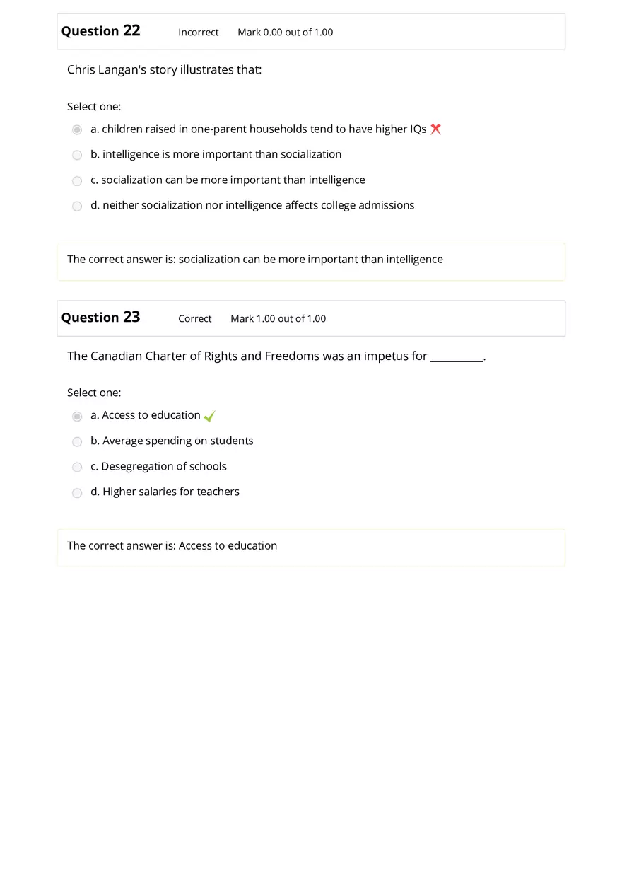 Sociology Review Quiz Part 2 - Page 3