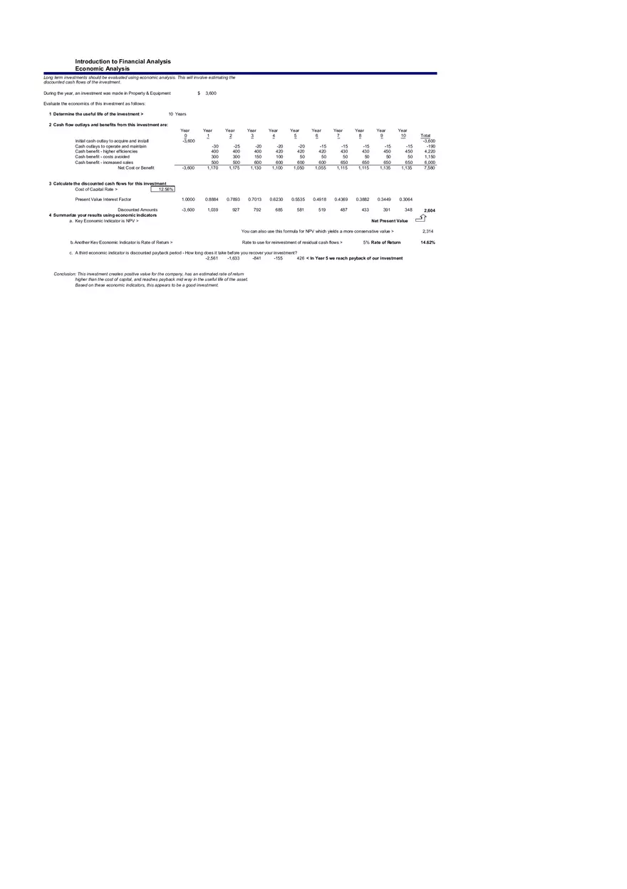 Introduction to Financial Analysis Case Study Example - Page 8