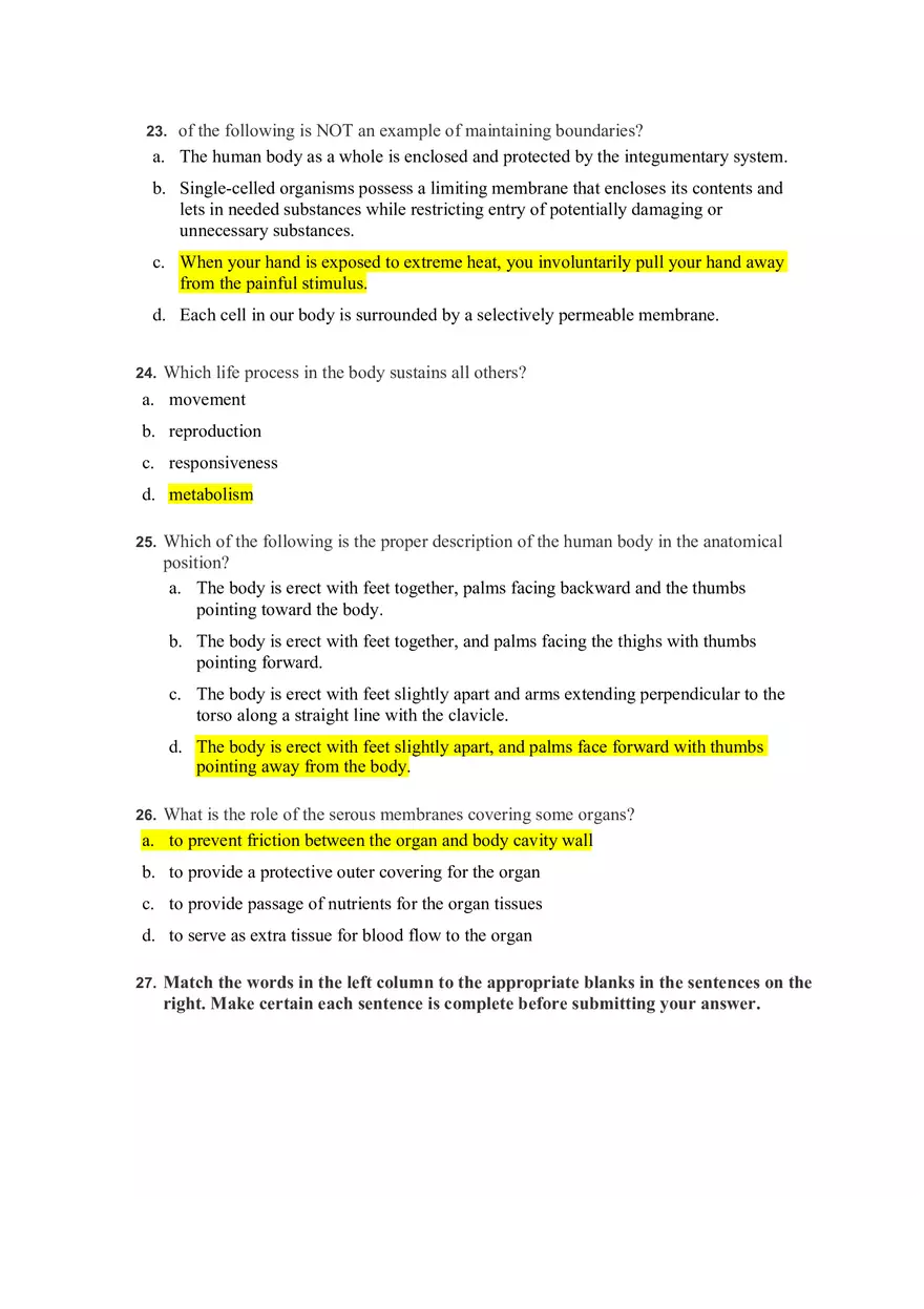 Cells and Tissues Mastering A&P Assignment Answers - Page 8
