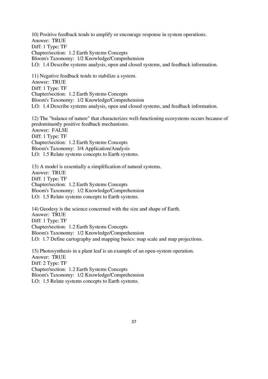 Chapter 1 Essentials of Geography True False - Page 3