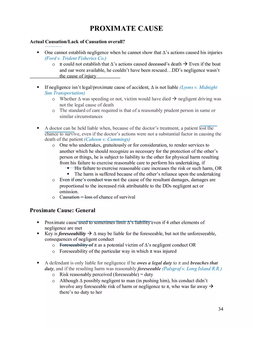 Proximate Cause - Page 1